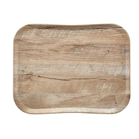 Cambro Light Oak Versa Century Textured Smooth Tray 355x457mm