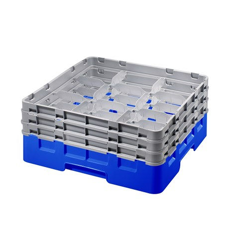 GoldPlas Blue 9 Compartment with 3 Extender