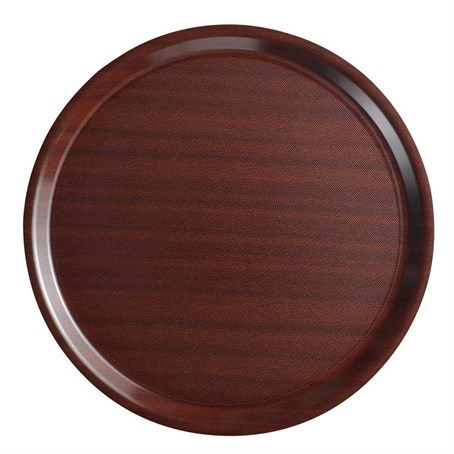 Cambro Mahogany Mykonos Tray ?320mm
