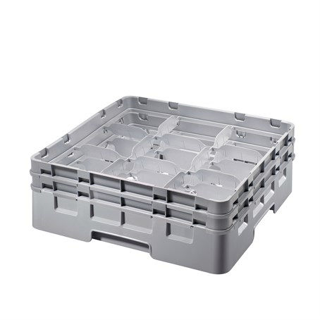 GoldPlas Grey 9 Compartment with 2 Extender