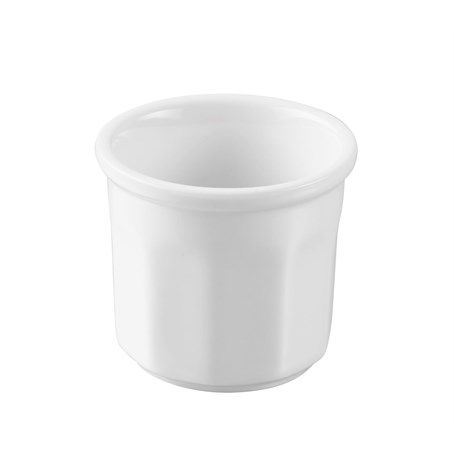 Miniature Jam Pot 5cm 4cl White