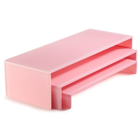 Mealplak Nacryl Pink Stackable Buffet Set
