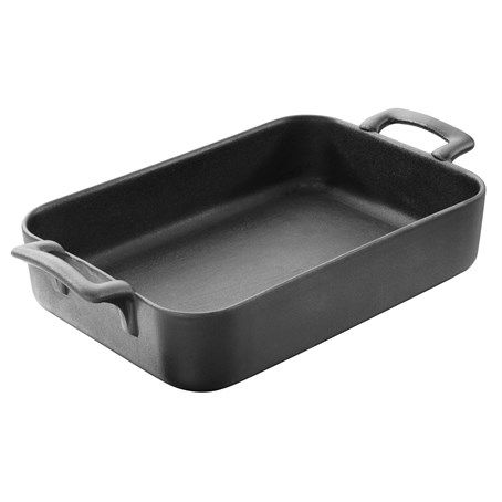 Belle Cuisine Individual Rectangular Dish 19X12.5cm Cast Iron Style