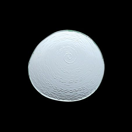 Scape Glass Clear 25cm Round Platter