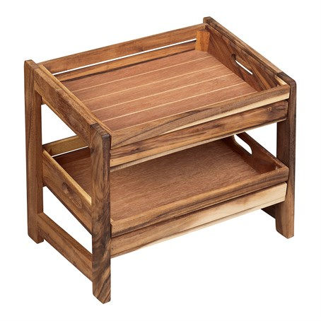 Tala Large Display Rack With 2 Large Crates