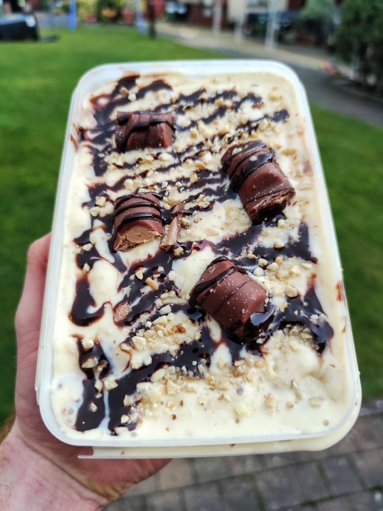 Watch How To Make Our Insanely Good Arctic Stone Kinder Bueno Ice Cream At Home