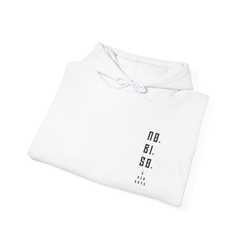 Miniature : NOBISO Graphic Hoodie — Monochrome Urban Skate Style