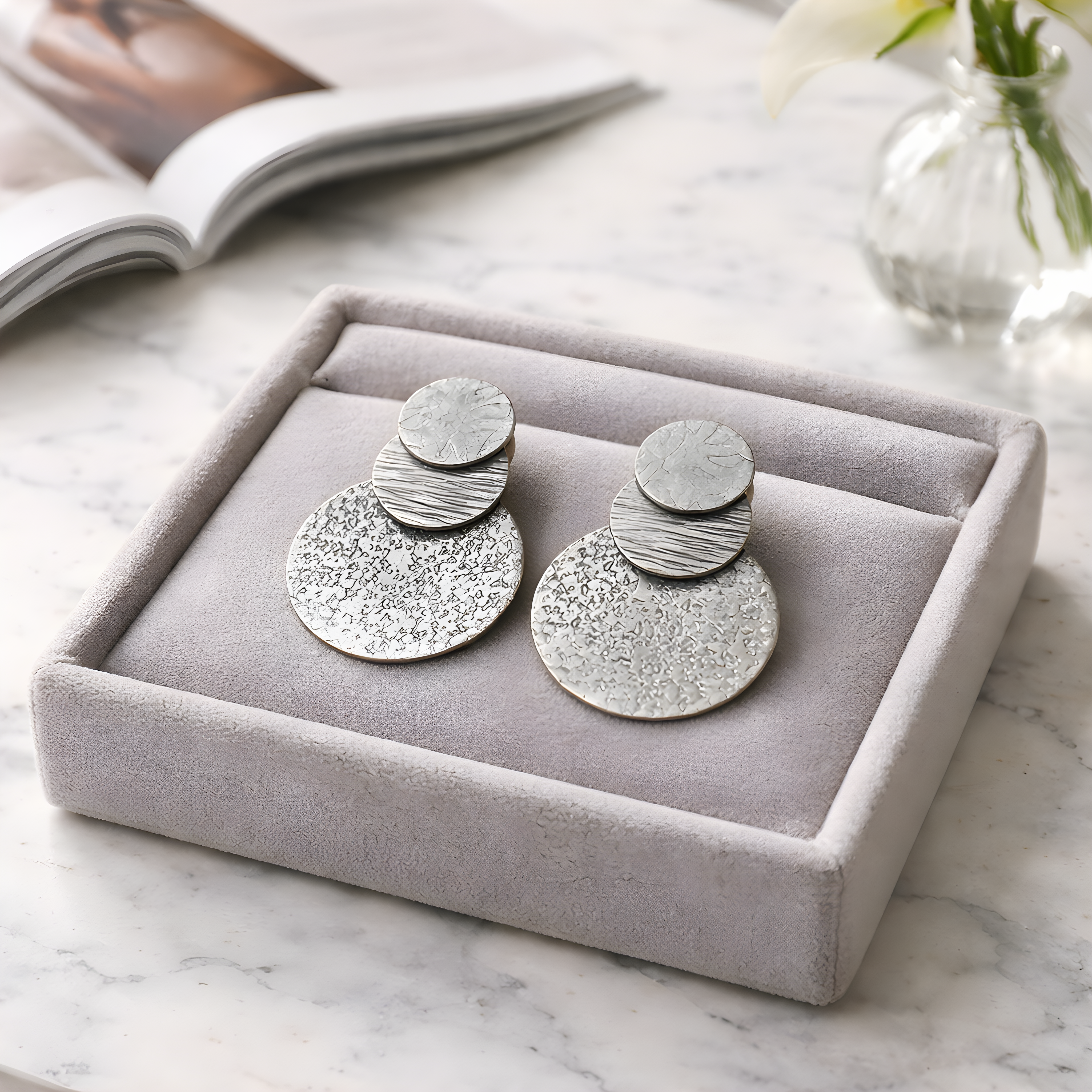 Boucles d'oreilles Gaïa