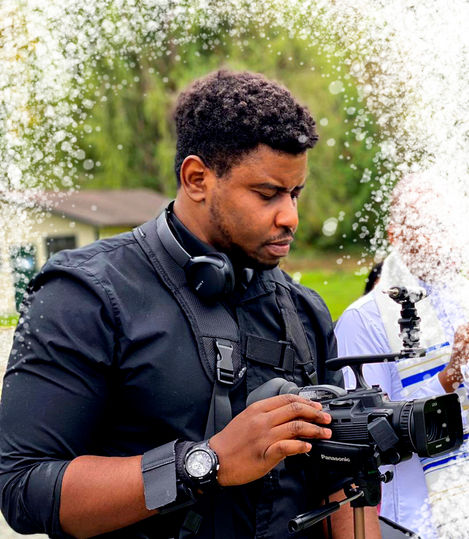 Filming an event in Seattle-Washington State-USA