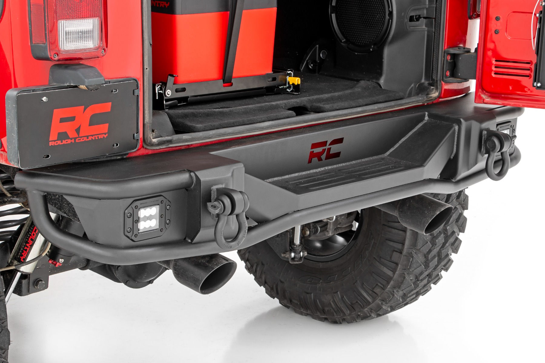 Rear Bumper - Tubular - Jeep 07-18