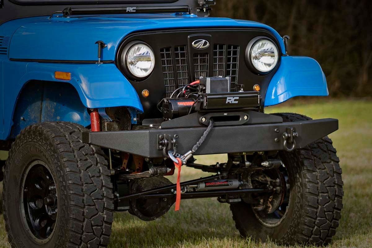 Winch Plate - Pro9500 - Mahindra Roxor