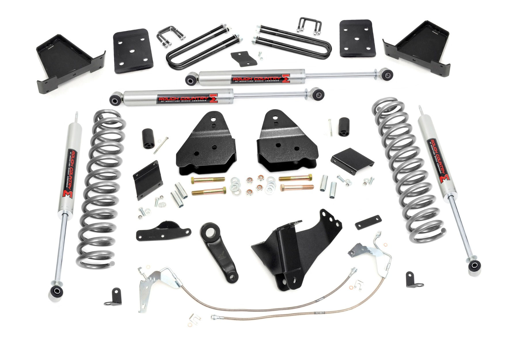 6" Lift Kit - Gas - No Ovld - M1 - Ford 4WD 11-14