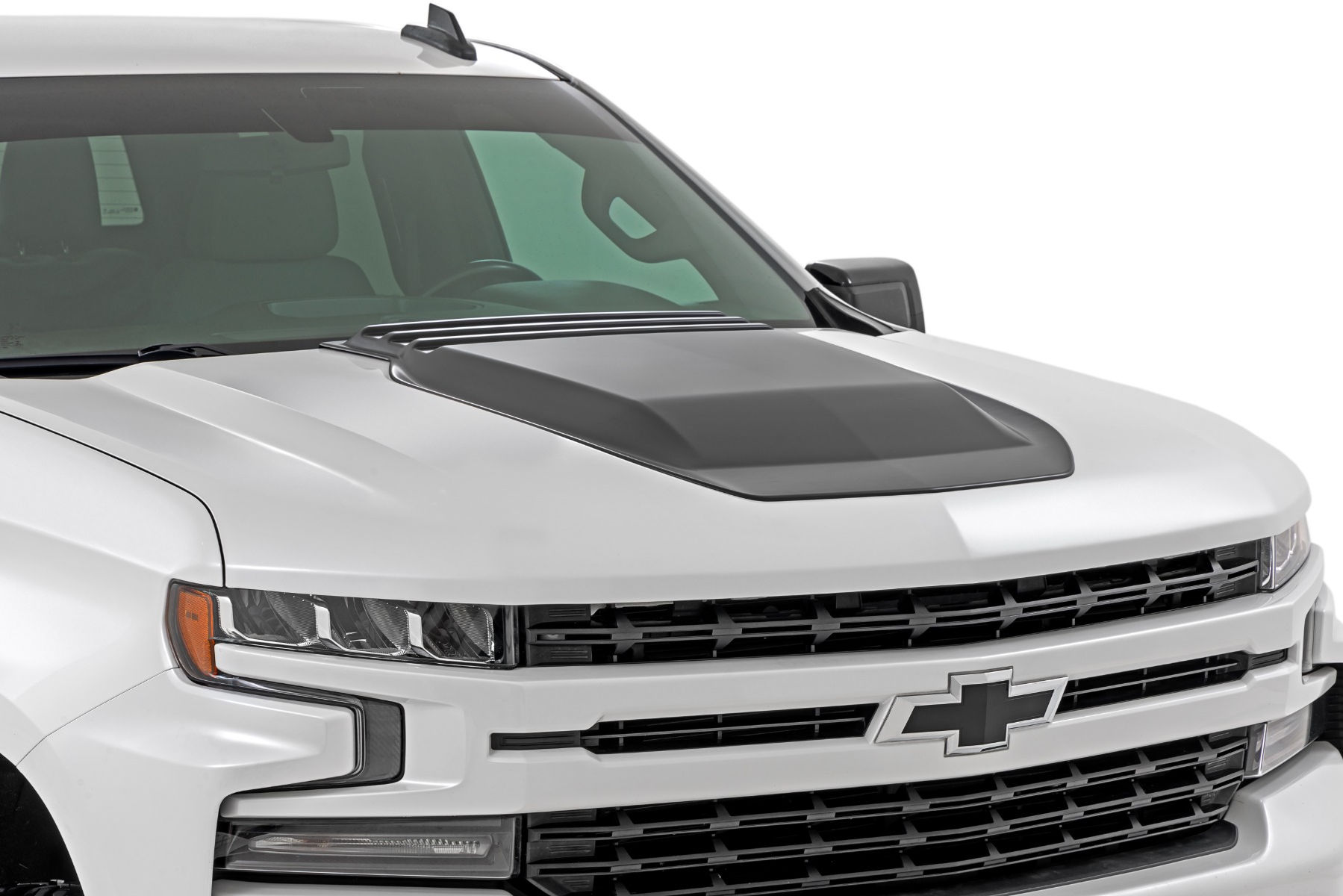 Hood Scoop - G9k Satin Steel - Chevy 2WD/4WD 19-26