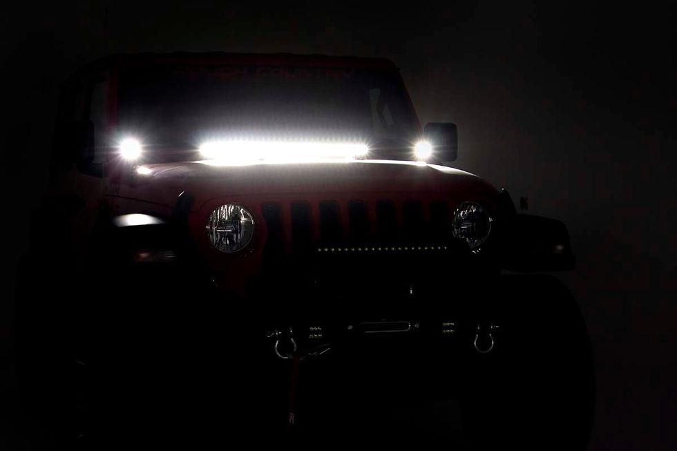 Thumbnail: LED Light Kit Cowl Mount