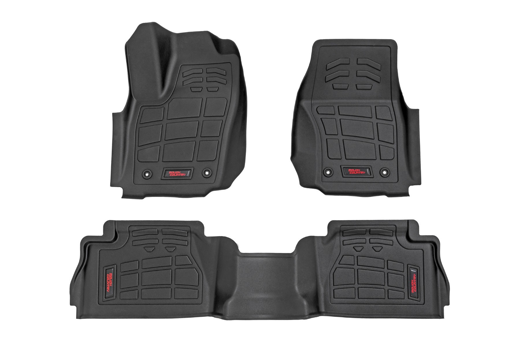 Sure-Fit Floor Mats - Front & Rear - Double Cab