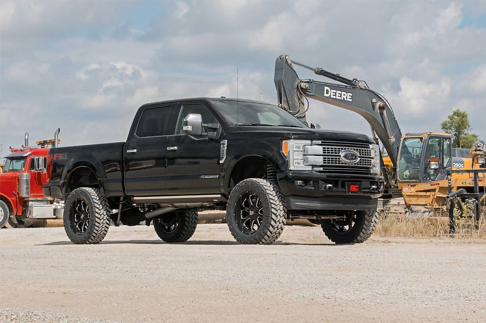 Thumbnail: 6" Lift Kit - 4-Link - Ovld - Ford 4WD 17-22