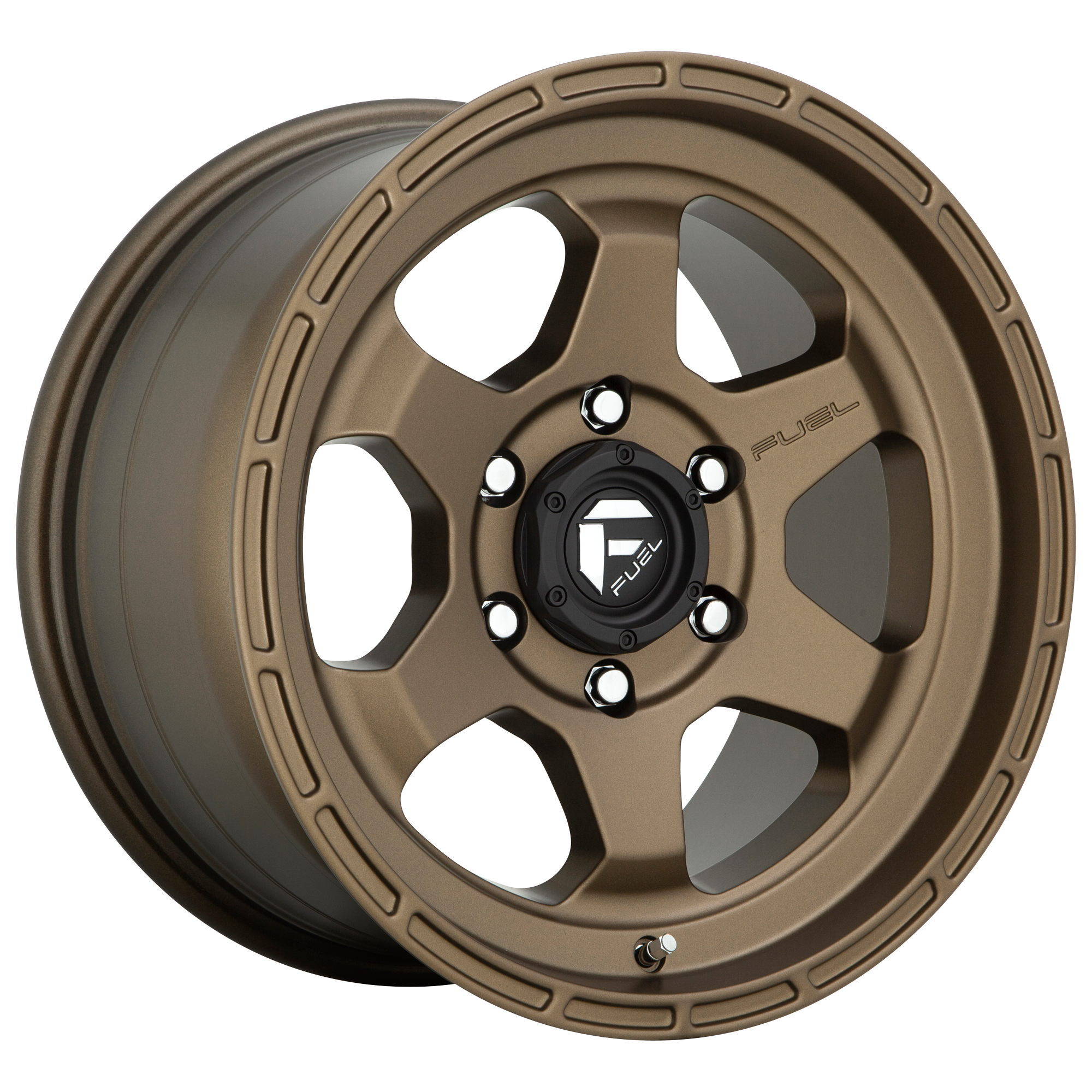 Fuel 1PC D666 SHOK 18X9 MATTE BRZ