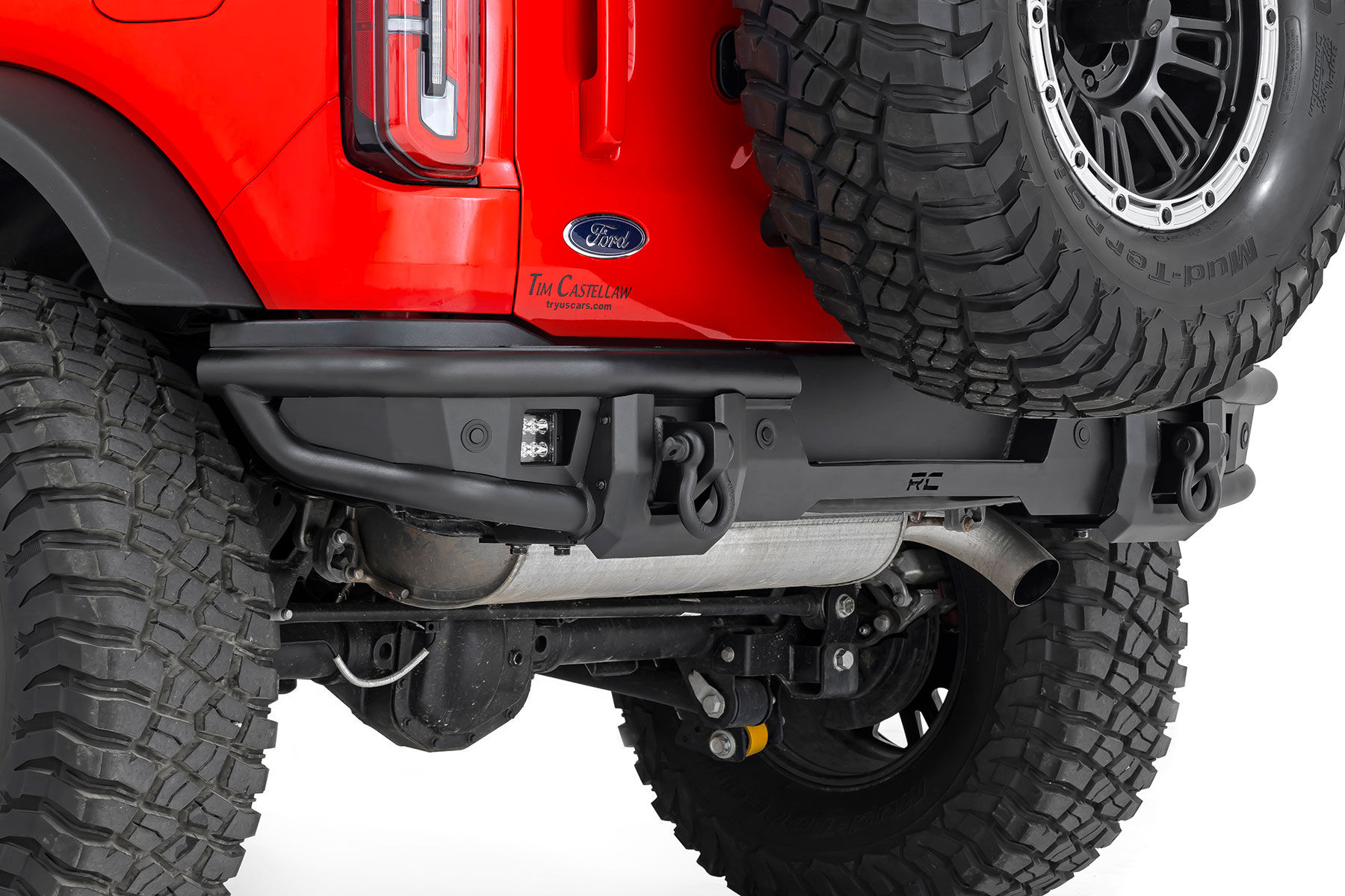Rear Bumper - Tubular - Ford Bronco 4WD 21-26