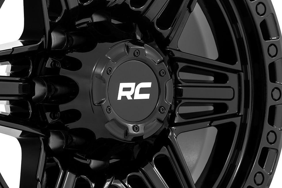 Thumbnail: 76 Series Whl Simulated Beadlock Wheel Size - 17X9