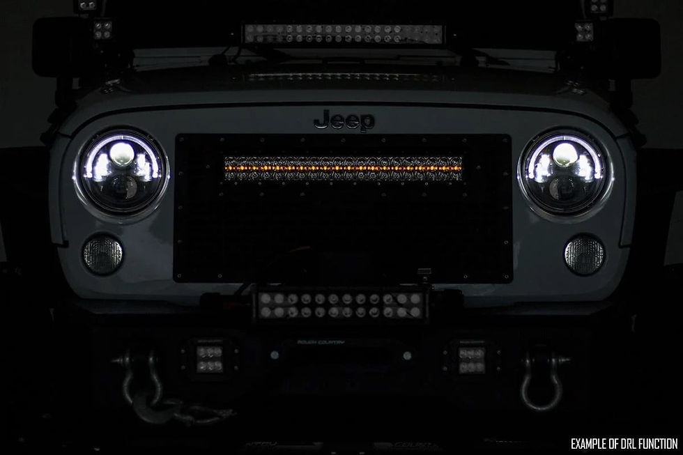 Thumbnail: 8 Inch Black Series LED Light Bar Single Row