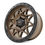 Thumbnail: 78 Series Simulated Beadlock Wheel Size - 17X8.5