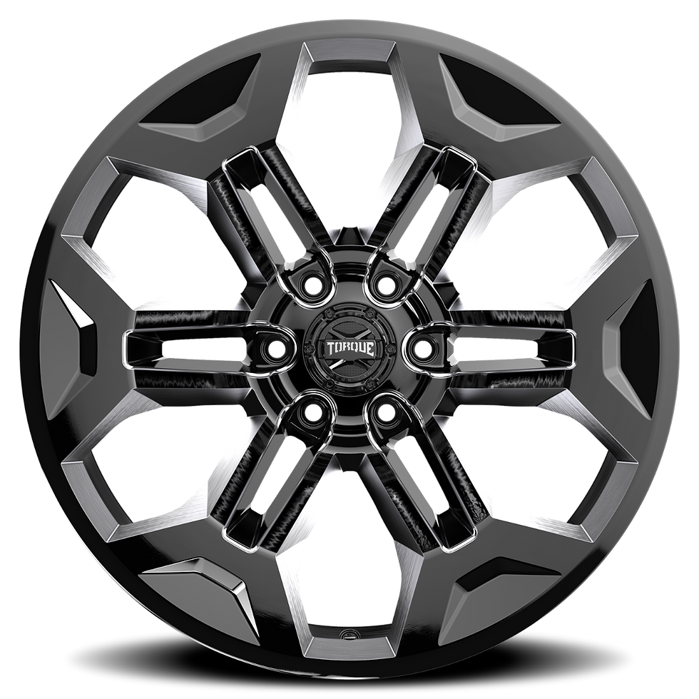 Thumbnail: Torque Pulse Gloss Black Wheel Size - 20X9
