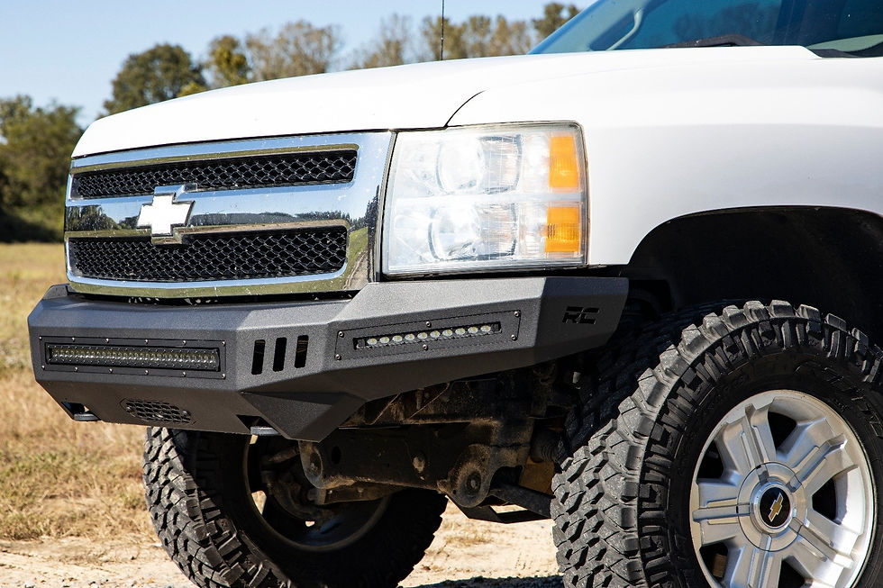 Thumbnail: Front High Clearance Bumper BLK LEDs
