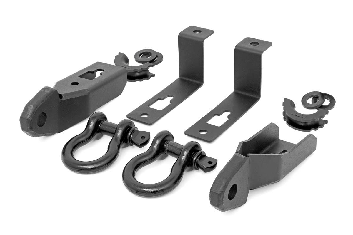 Tow Hook Brackets - D-Ring Combo - RS152
