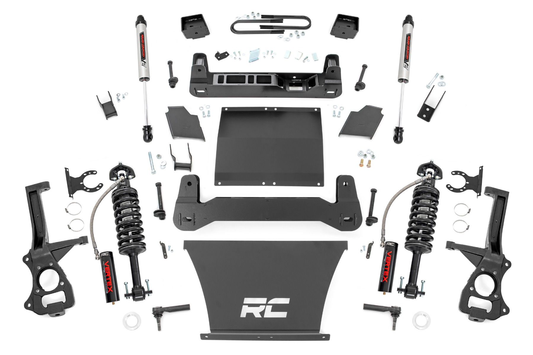 6" Lift Kit - Mono Leaf Rear - Vertex/V2 - 21657_A