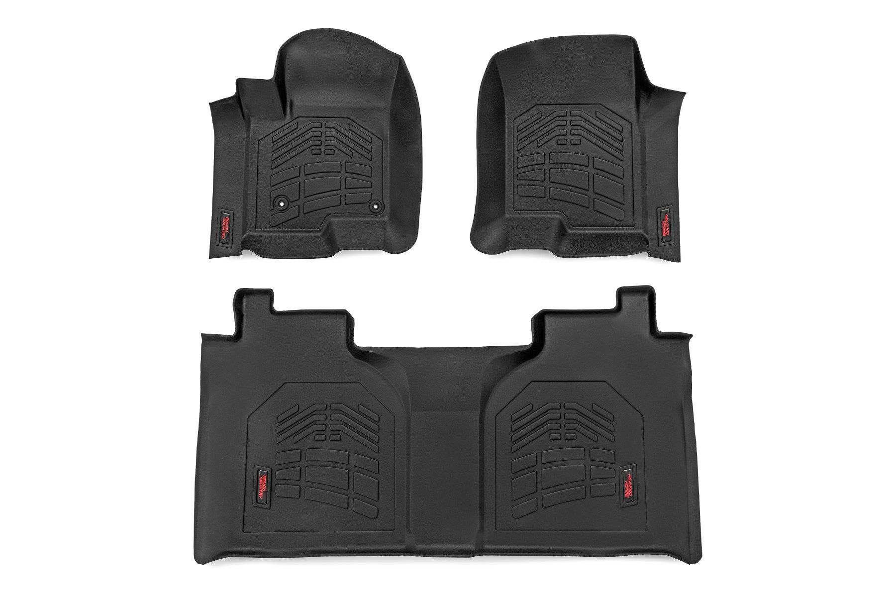 Sure-Fit Floor Mats - Fr & RR - Fr Bucket - Crew