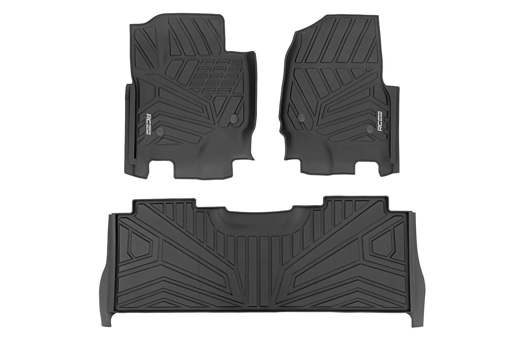 Flex-Fit Floor Mats - Front and Rear - Ford 17-26