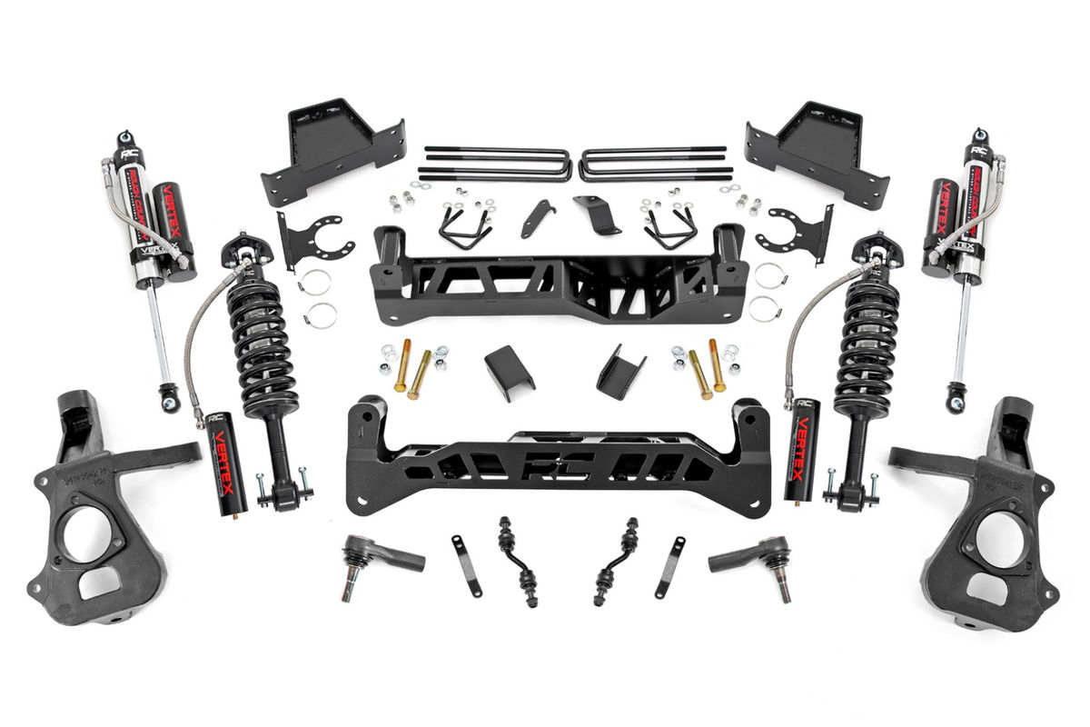 7 Inch Lift Kit Alum/Stamp Steel