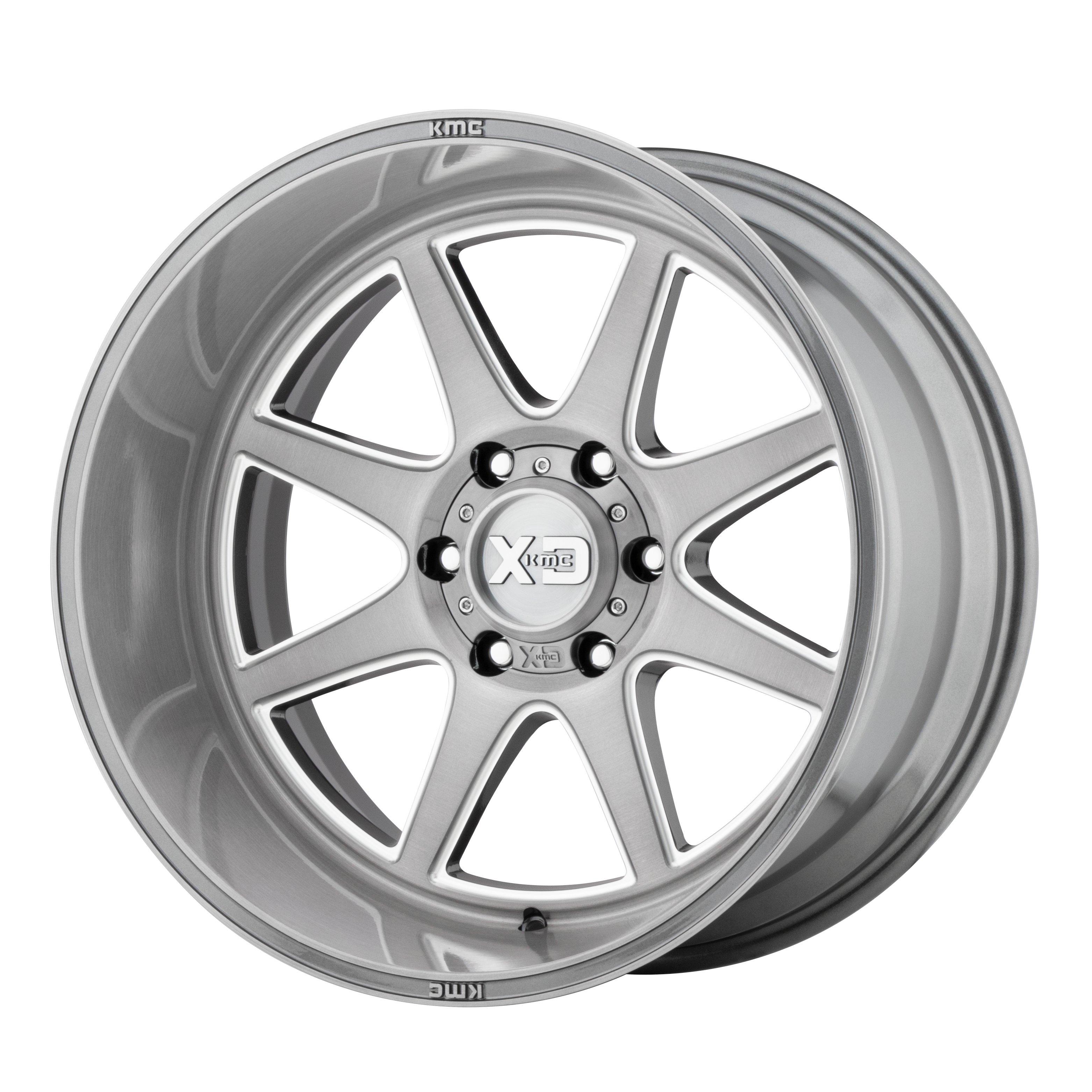 XD Wheel XD844 Pike 20X10 Titanium Brushed Milled