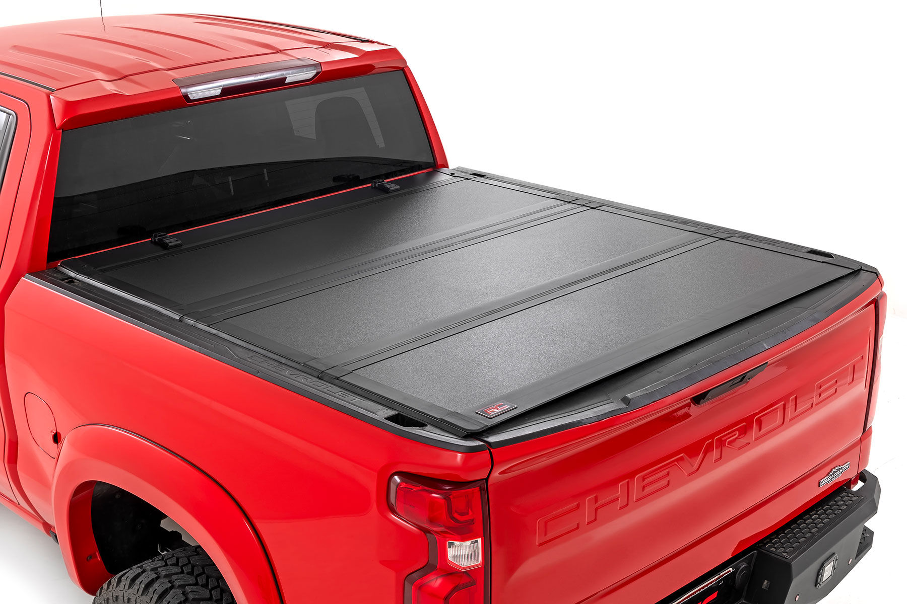 Hard Tri-Fold Flip Up Bed Cover 5'10" Bed