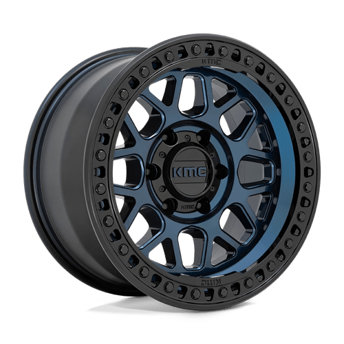 KM549 GRS 18X8.5 BLUE WHEEL