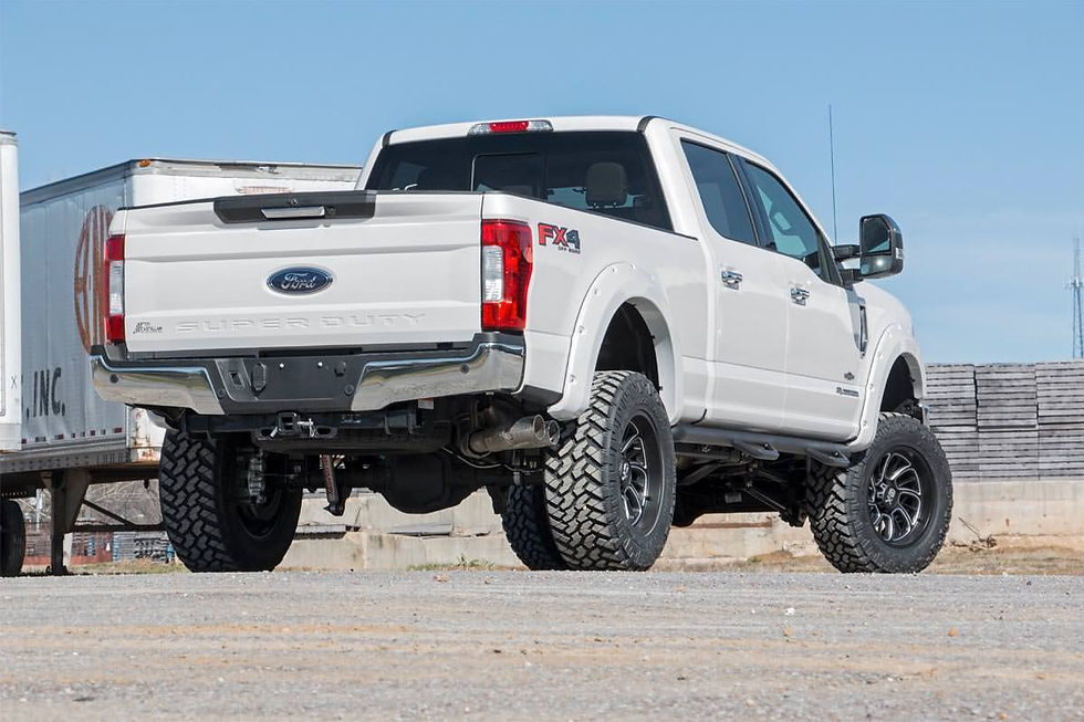Thumbnail: Pocket Fender Flares - Tb Lithium Gray - Ford