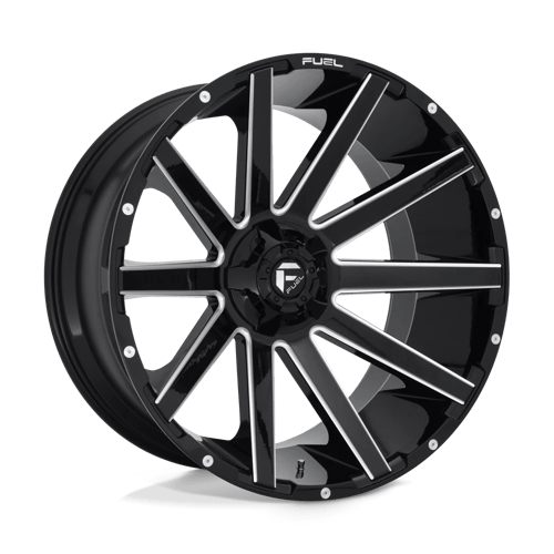 D615 CONTRA 24X12 BLACK WHEEL