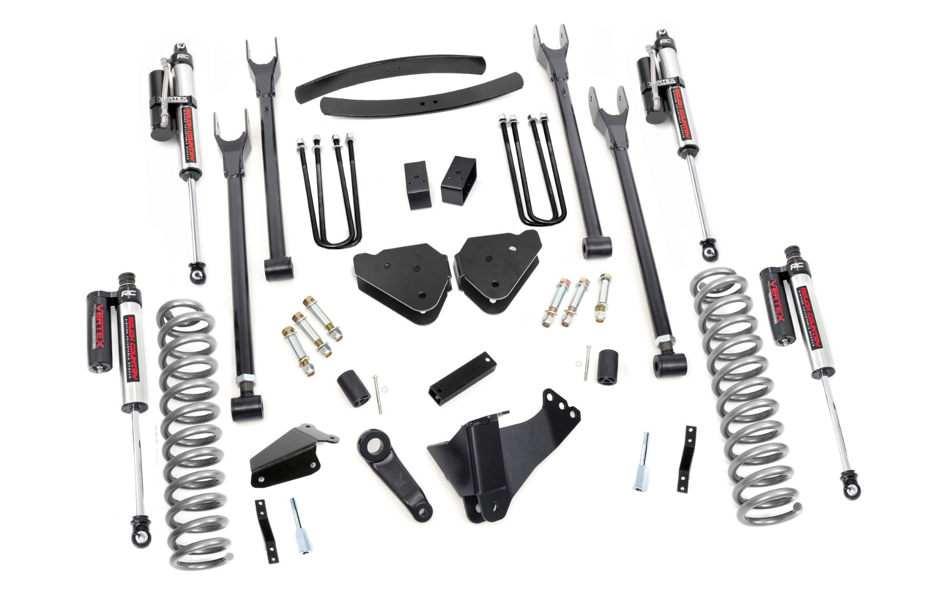 6 Inch Lift Kit - Gas - 4 Link - No Ovlds - Vertex