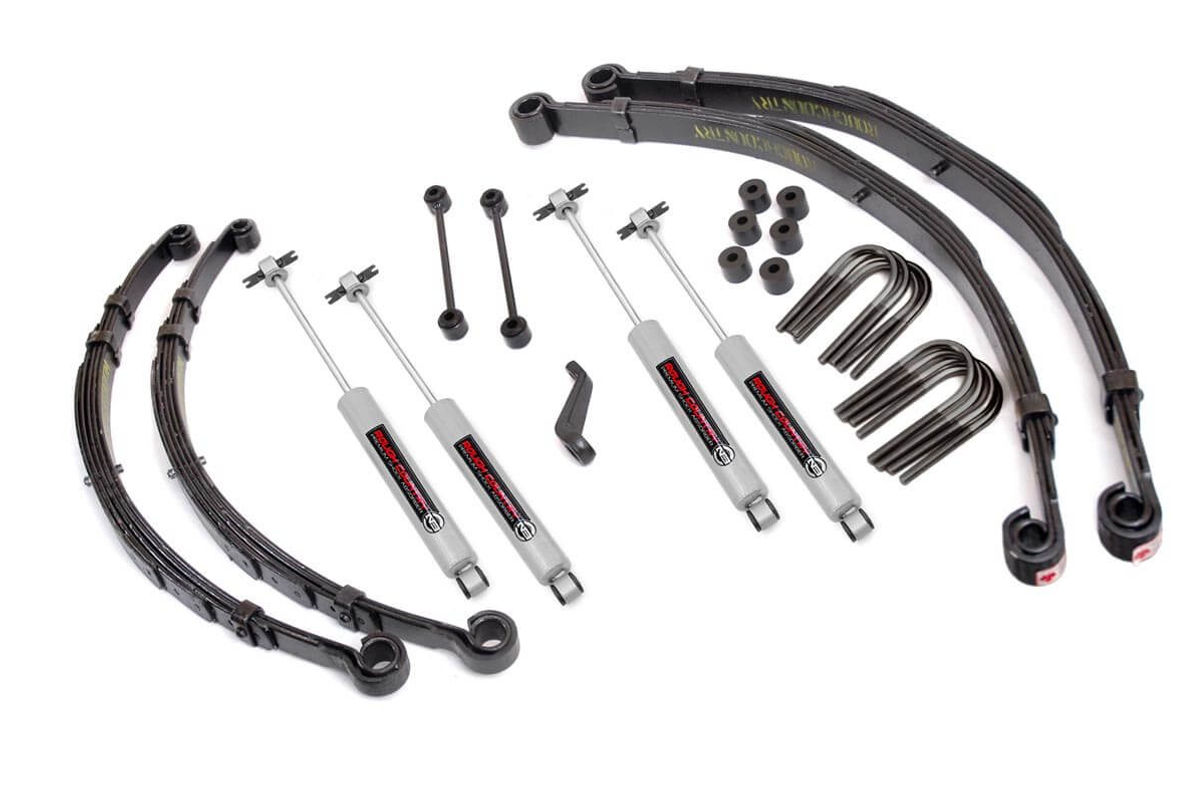 4" Lift Kit - Jeep CJ5/CJ7 5 4WD 82-83