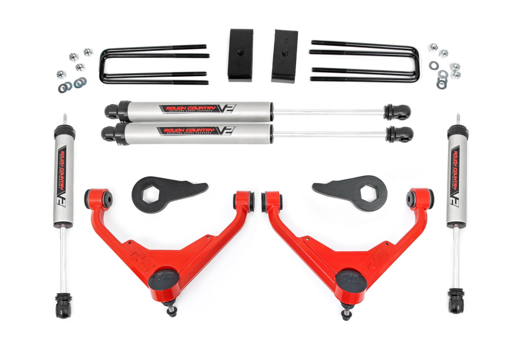 3" Lift Kit - V2 - Fk/Ff - 859870RED