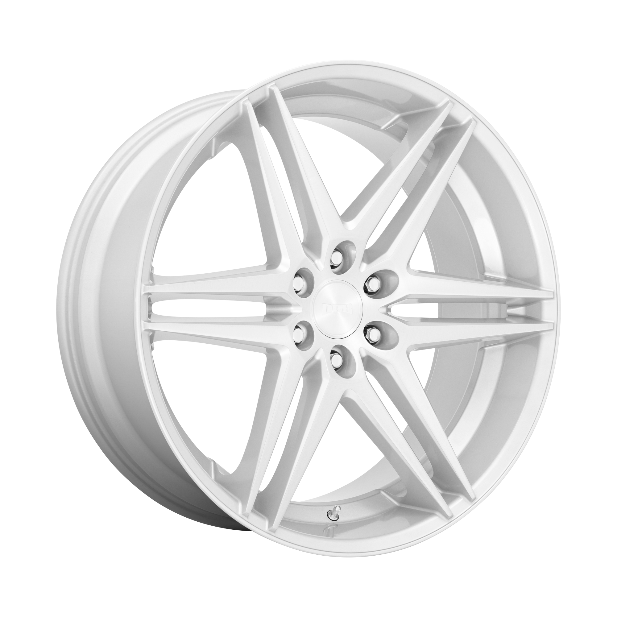 DUB 1PC S270 DIRTY DOG 24X10 SLV W/ BRSH F