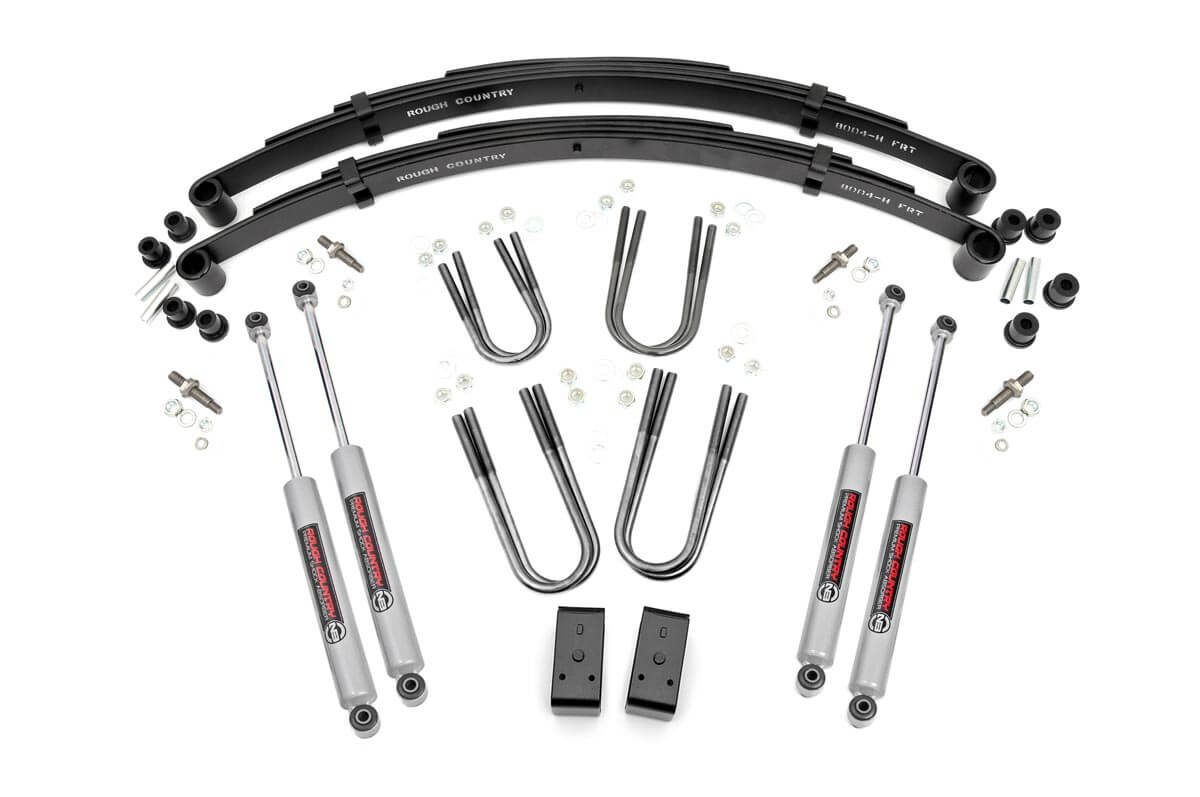 3" Lift Kit - Rear Blocks - Jeep 4WD