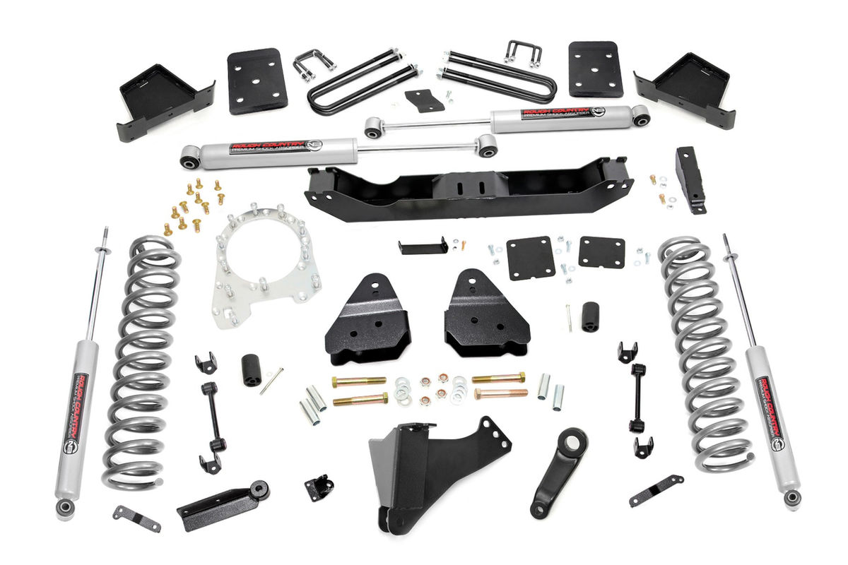 6" Lift Kit - Diesel - No Ovld - Ford 4WD 17-22