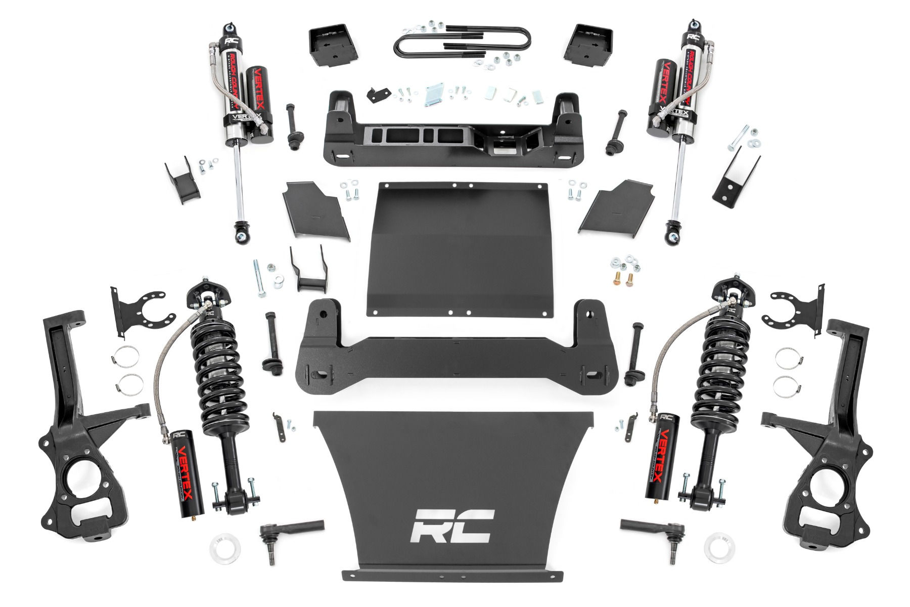 6" Lift Kit - Mono Leaf Rear - Vertex - 21650_A