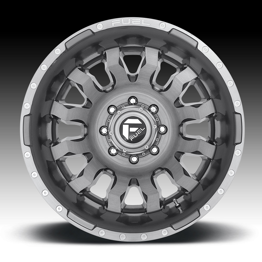 Fuel 1PC FUEL FRNT BILLET CAP 8X200/210 G-BSHTINT