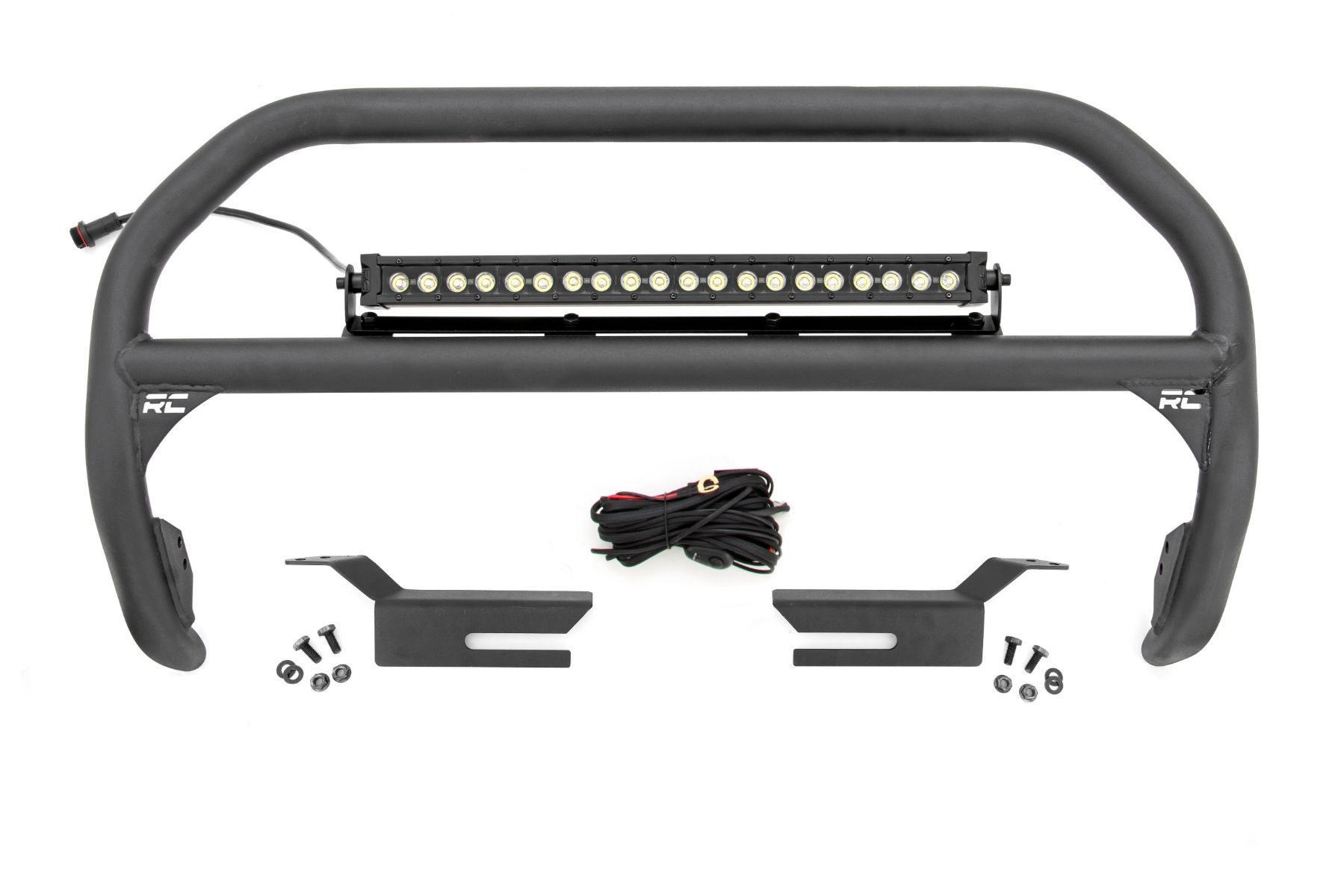 Nudge Bar - 20 in Blk DRL Single Row LED - 51047