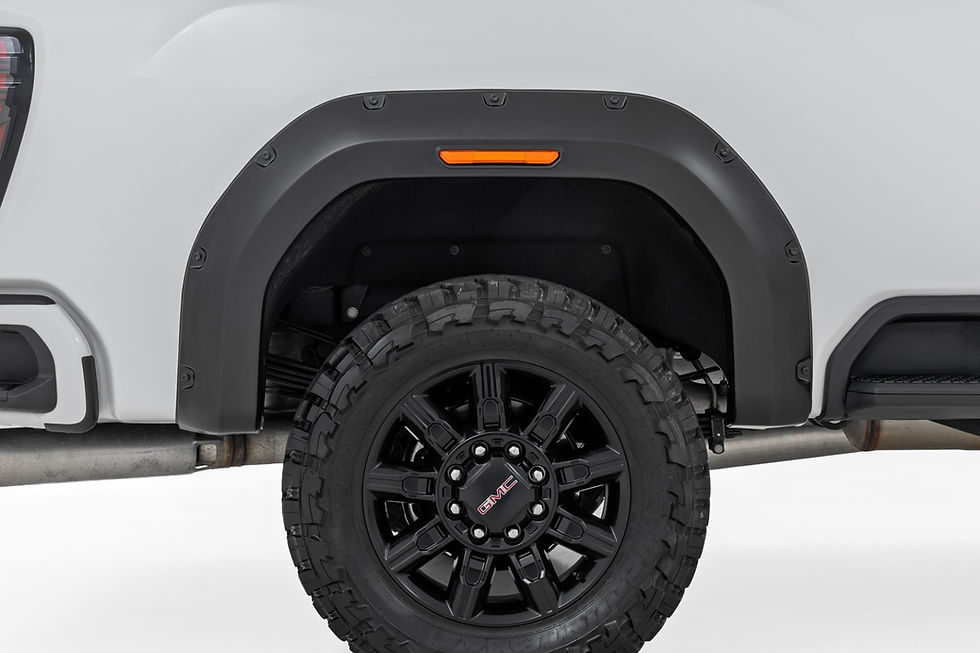 Thumbnail: Pocket Fender Flares - G7c Cardinal Red - GMC
