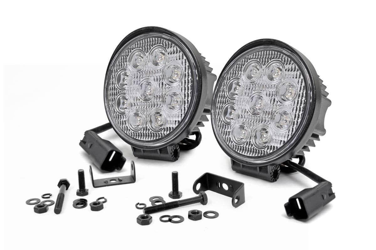 4 Inch Chrome Series LED Light Round