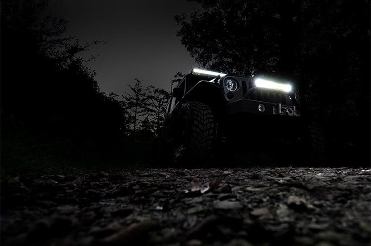 Thumbnail: 20 Inch Chrome Series LED Light Bar Dual Row