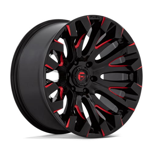 D829 QUAKE 18X9 BLACK WHEEL
